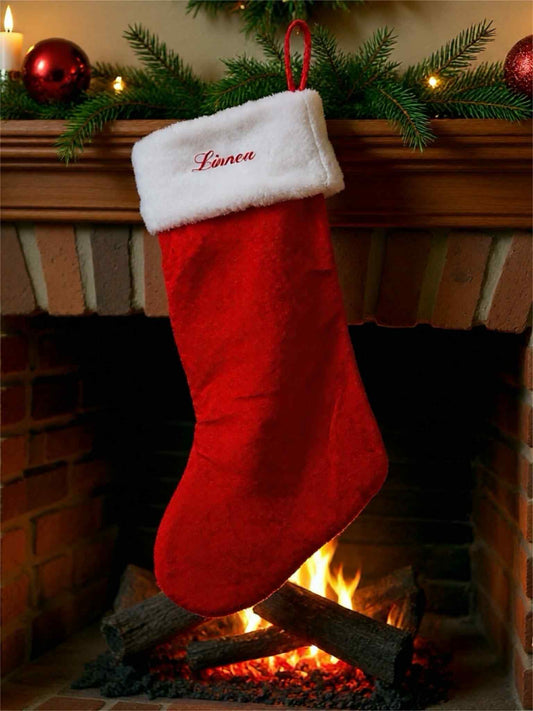 Julestrømpe med navn